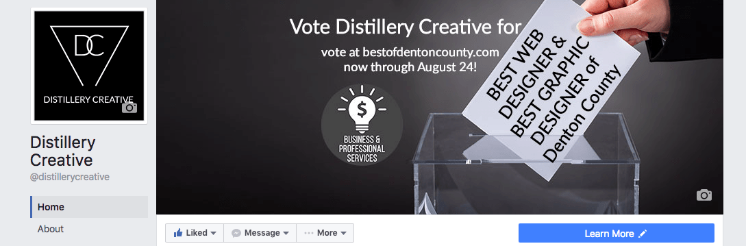 Award-Winning Graphic Design, Web Development and Web Design Company in Washington DC & Denton, Dallas, Fort Worth TX | Distillery Creative